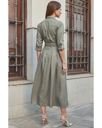 Sosandar Belted Utility Dress