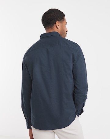 Long Sleeve Oxford Shirt Long Length