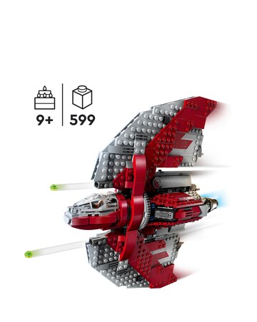 LEGO Star Wars Ahsoka Tano's T-6 Jedi Shuttle Set 75362