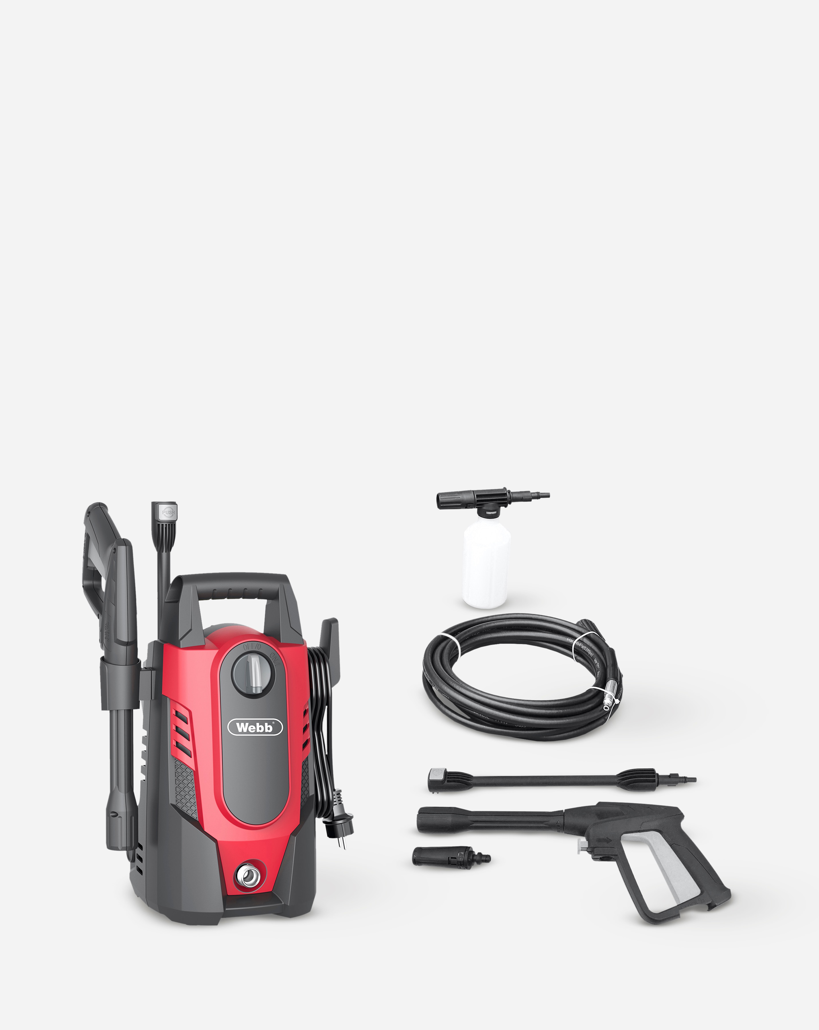 Webb Dynamic 1400W Pressure Washer