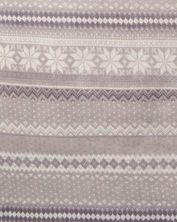 Fairisle Fleece Duvet Set