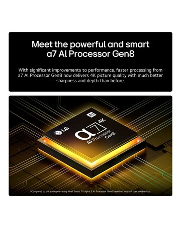 LG 43NANO80A6B 43in NanoCell AI 4K Smart TV