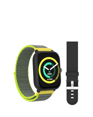 Entity Aero Smart Watch Bundle - Black/Yellow