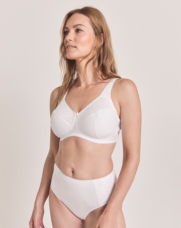 Pretty Secrets (2 Pack) New Sarah Cotton Full Fit Knickers White/Black