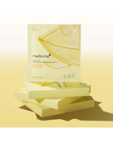 Medicube Kojic Acid Turmeric Bright Gel Mask  4 pcs