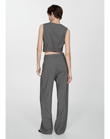 Mango Bowery Straight Leg Trousers