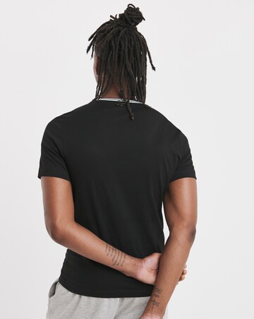 Lacoste Classic Short Sleeve Ringer T-Shirt - Black