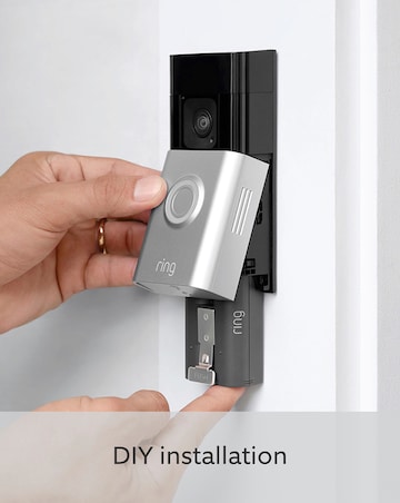 Ring Battery Doorbell Plus - Silver