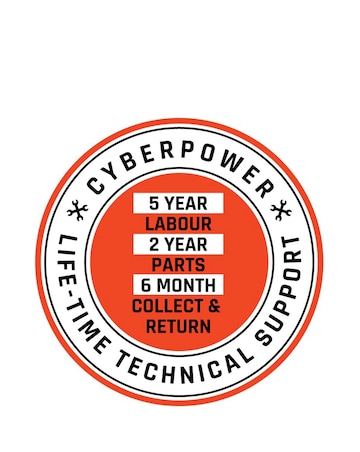 CyberPowerPC Eurus AMD Ryzen 5 4600G 8GB RAM / 500GB SSD Gaming PC