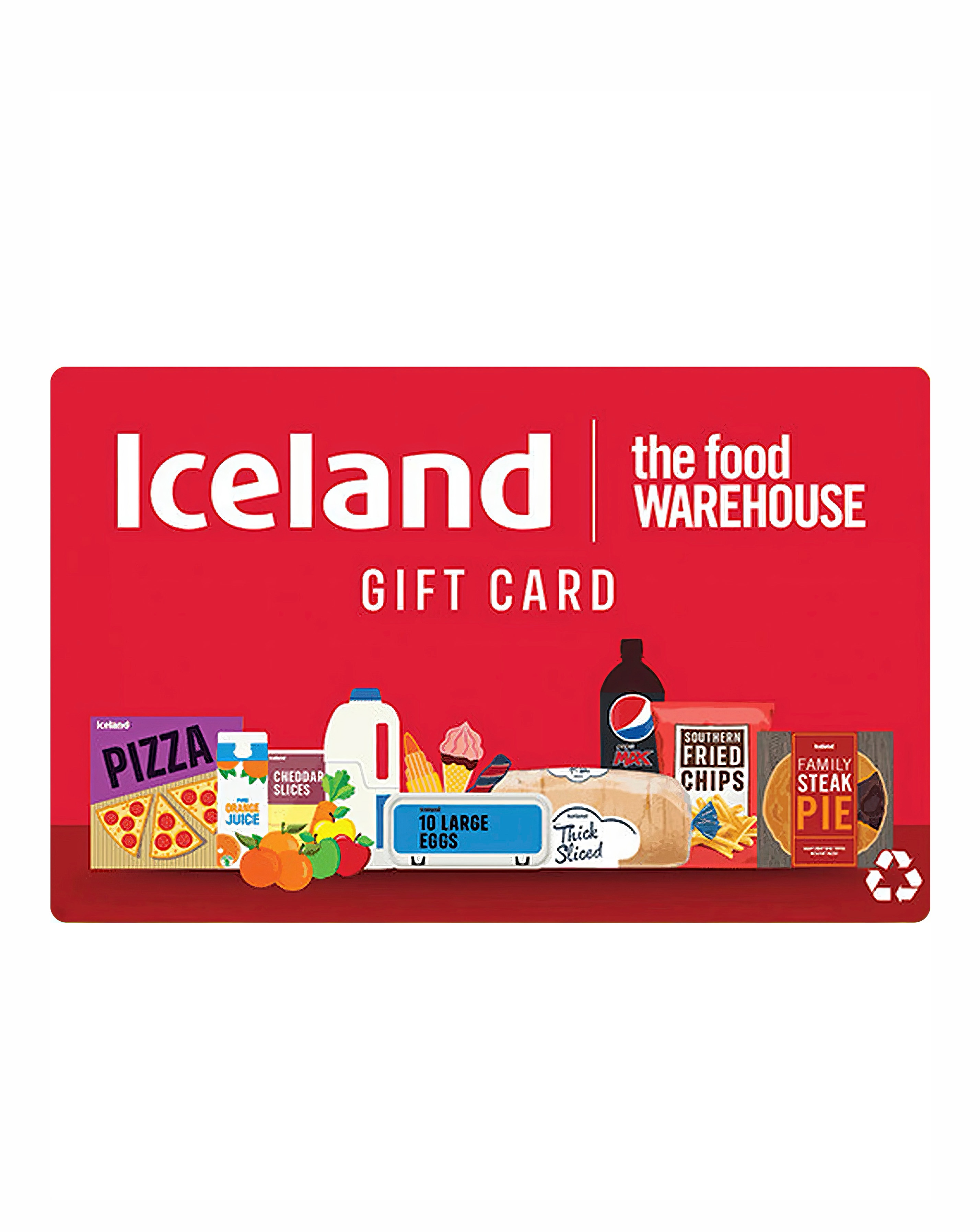 Iceland £50 Gift Card
