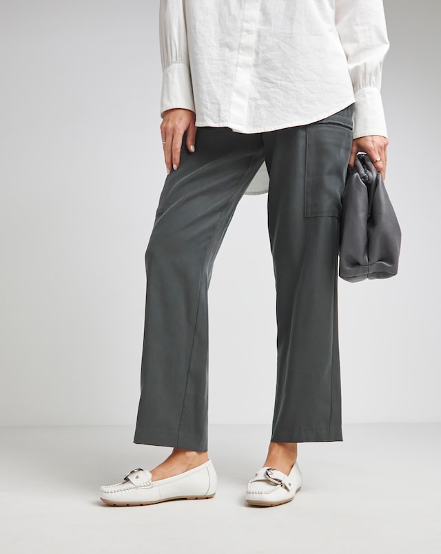 Galore Leather Driving Moccasin - Wide Fit (E)
