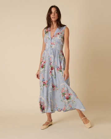 Nobody's Child SL Starlight Midaxi Dress Mirelle Graden Blue