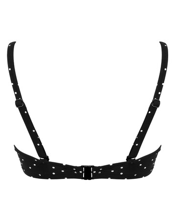 Pour Moi Getaway Convertible Wired Bikini Top Black/White