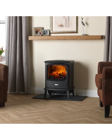 Dimplex BYP20 Bayport 2kW Black Optimyst Electric Fire Stove