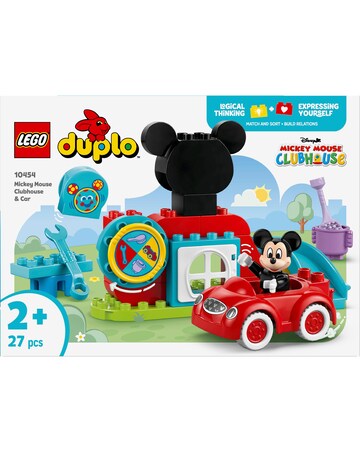 LEGO DUPLO Disney Mickey Mouse Clubhouse & Car Set 10454