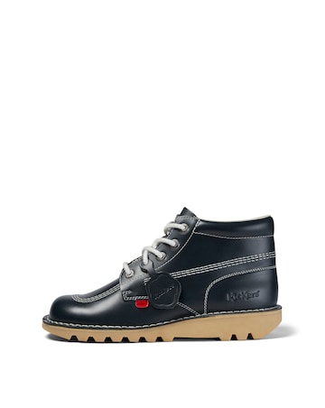 Kickers Core High Leather Boot - Navy