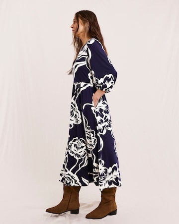 Julipa Printed Jersey Midi Dress