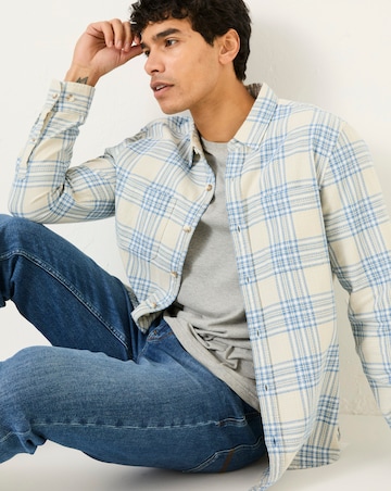 Fatface Hove Check Shirt - Vintage Blue