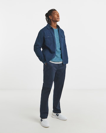 Cotton Twist Crew Neck Knitted Jumper