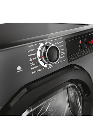 Hoover H-DRY 350 HRE C10TBER-80, 10kg, Condenser Tumble Dryer - Graphite