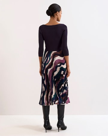 Phase Eight Woven Hem Verona Printed Dress