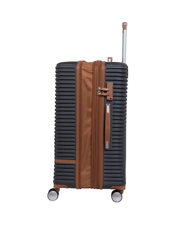 IT Luggage Replicating Large Suitcase - Charcoal