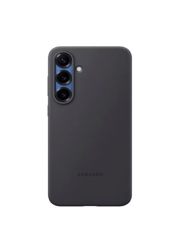 Samsung Galaxy S25+ Black Silicone Case