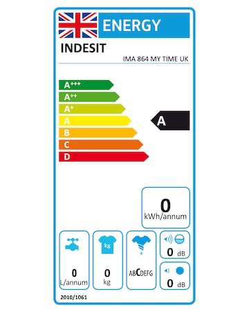 Indesit IMA 864 My Time Washing Machine - White