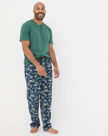 Fatface Jeep Print Pyjama Bottoms