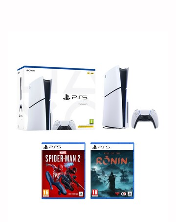 PlayStation 5, Rise of the Ronin & Marvel's Spider-Man 2 Bundle