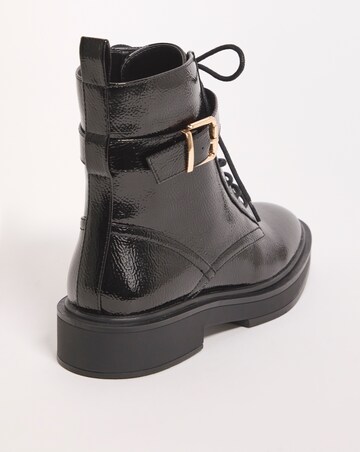 Aimi Classic Lace Up Ankle Boots Extra Wide EEE Fit