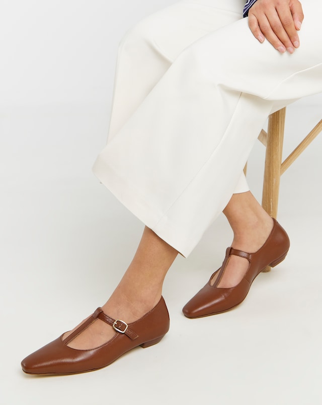 Park Elongated Square Toe Mary Janes - Extra Wide Fit (EEE)