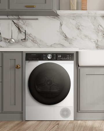 Hisense 5S Series DH5S102BW 10Kg Heat Pump Tumble Dryer - White