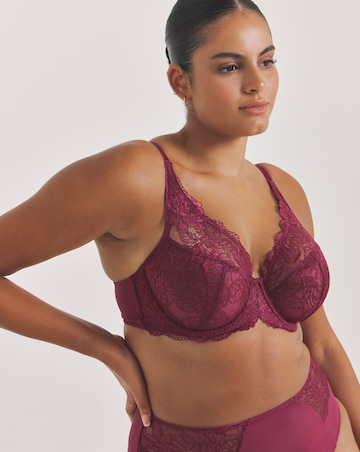 Pretty Secrets (2 Pack) New Ella Full Knickers Fig/Cherry