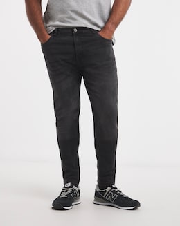 Skinny Fit Stretch Jeans Black Wash