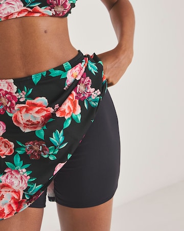 MAGISCULPT Medium Control Swim Skirt With Shorts