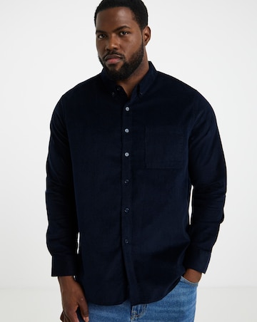Corduroy Check Shirt Regular