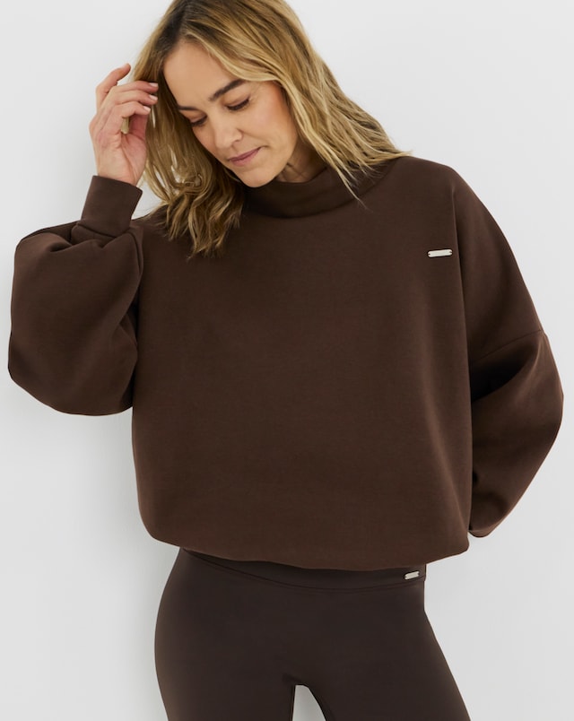 Sculpt Activewear High Neck Jumper
