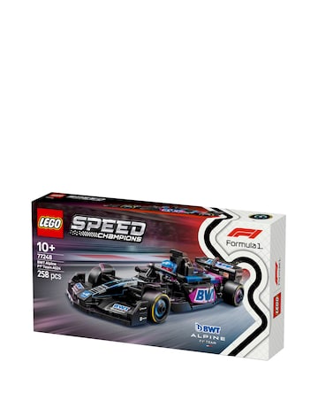 LEGO Speed Champions BWT Alpine F1 Team A524 Race Car, Toy Vehicle 77248