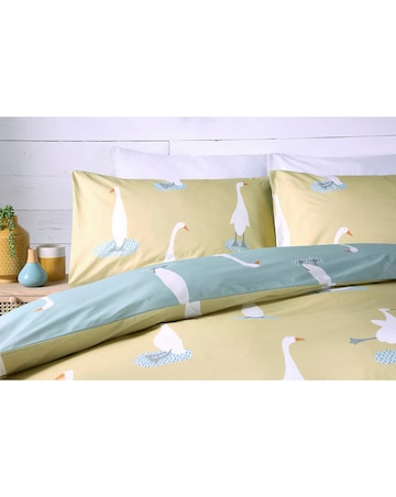 Fusion Puddles Duck Duvet Set