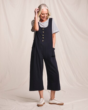 Julipa Pure Cotton Jersey Dungaree