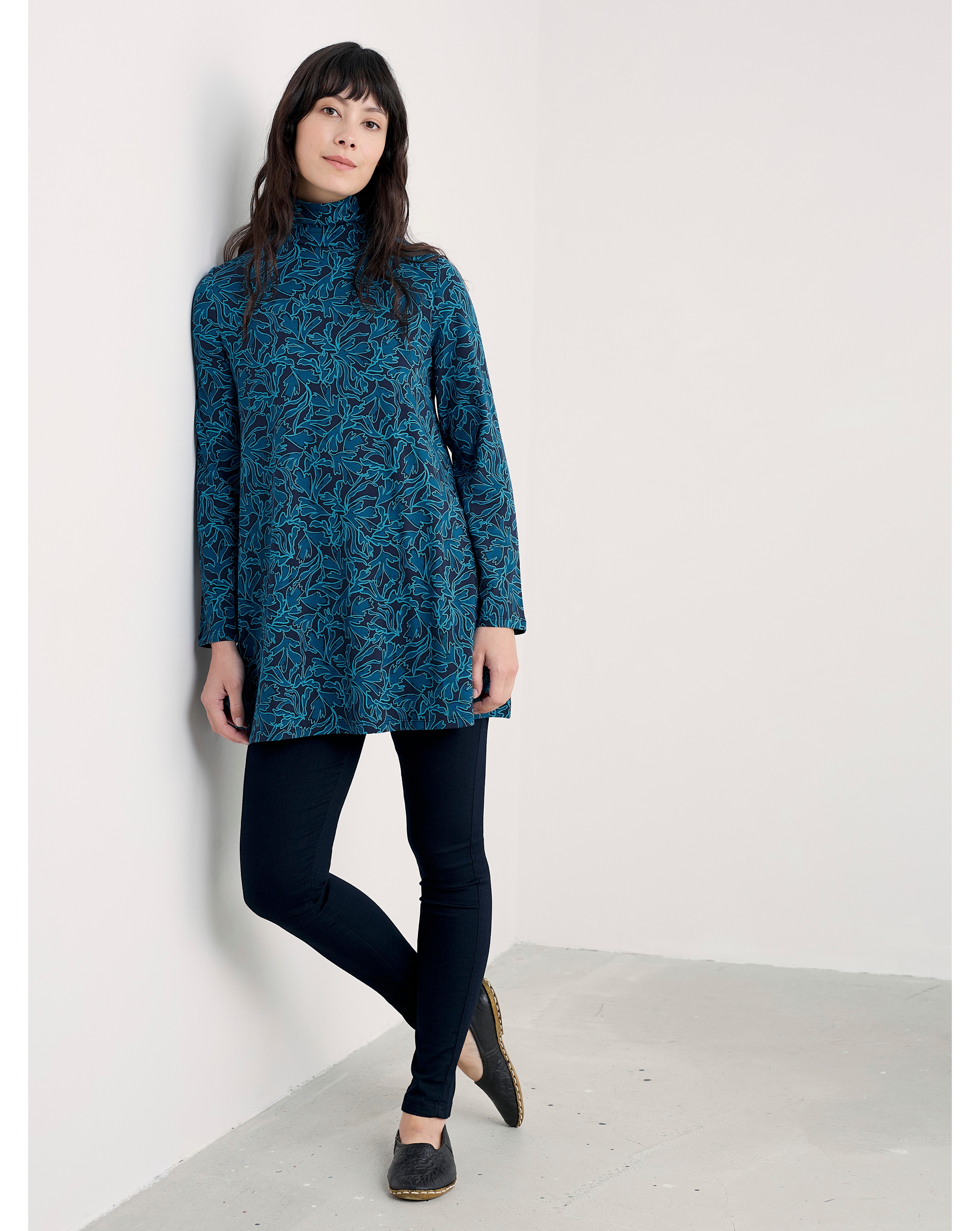Seasalt Cornwall Grass Kelp Tunic | JD Williams
