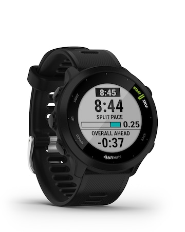 Garmin Forerunner 55 GPS Running Smart Watch - Black