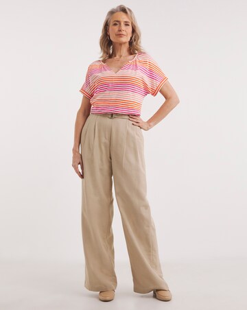 Julipa Notch Neck T-Shirt