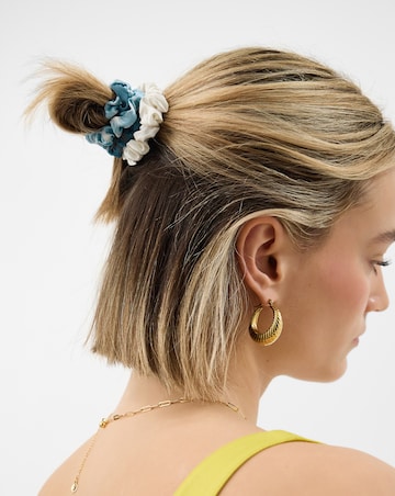 Accessorize 5-Pack Satin Hair Scrunchies