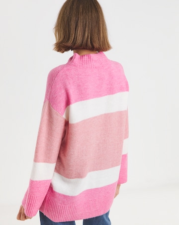 Pink Colour Block Tunic