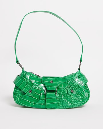 Croc Shoulder Bag