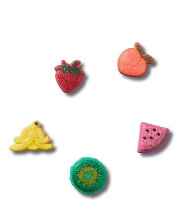 Crocs Jibbitz Glitter Fruit 5 Pack