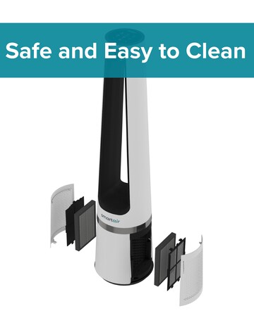 Smart 2-In-1 Air Bladeless Fan