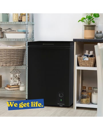 Russell Hobbs RH142CF0E1B 143L Chest Freezer - Black - E Rated